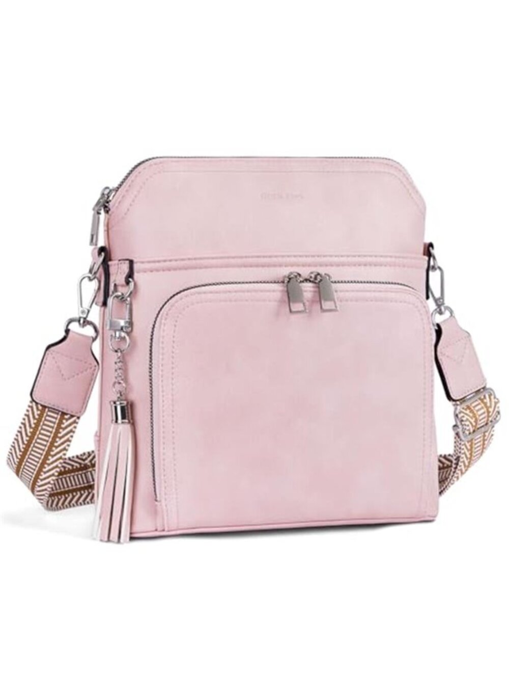 Womens Crossbody Wallet Purse RFID Leather Shoulder Bag Multi Pocket Cell Phone